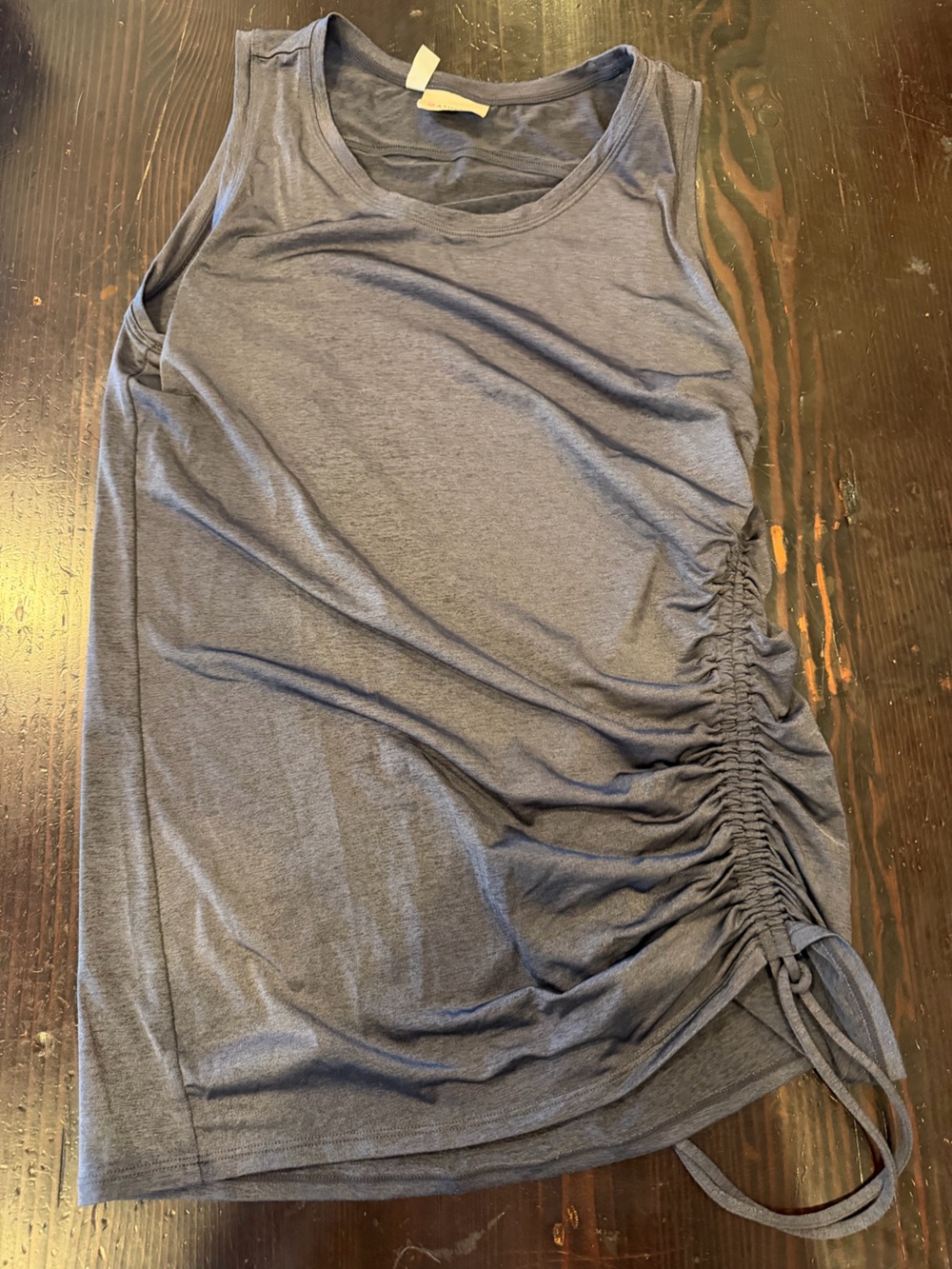 Athleta Women’s Ruched Shirt XS Grey